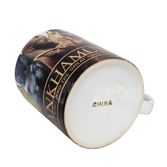 Tutankhamun The Golden King And Great Pharaohs Coffee Mug Cup Museum Exhibit New - Picture 6 of 7